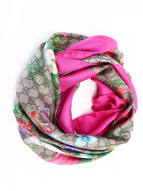 pink silk gucci scarf|Gucci silk scarf women.